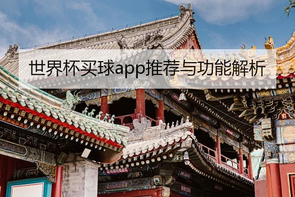 世界杯买球app推荐与功能解析