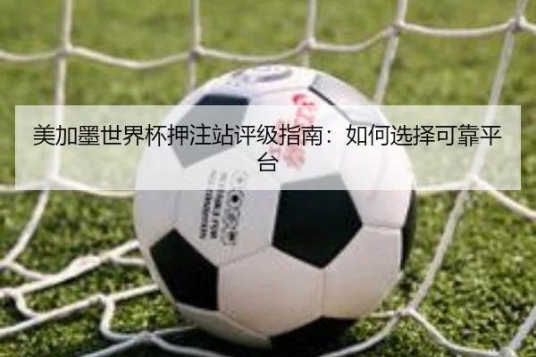美加墨世界杯押注站评级指南：如何选择可靠平台